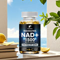 NAD+ Supplement Capsules with Resveratrol, Cellular Energy, & Daily Vitality Support for Women & Men