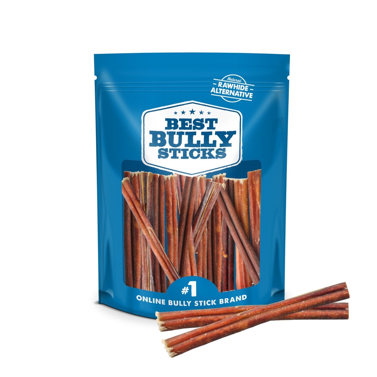 Six-Inch Odor-Free Bully Sticks 6 Pack