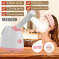 Nano Ionic Facial Steamer with 360° Rotatable Arm for Home & Salon