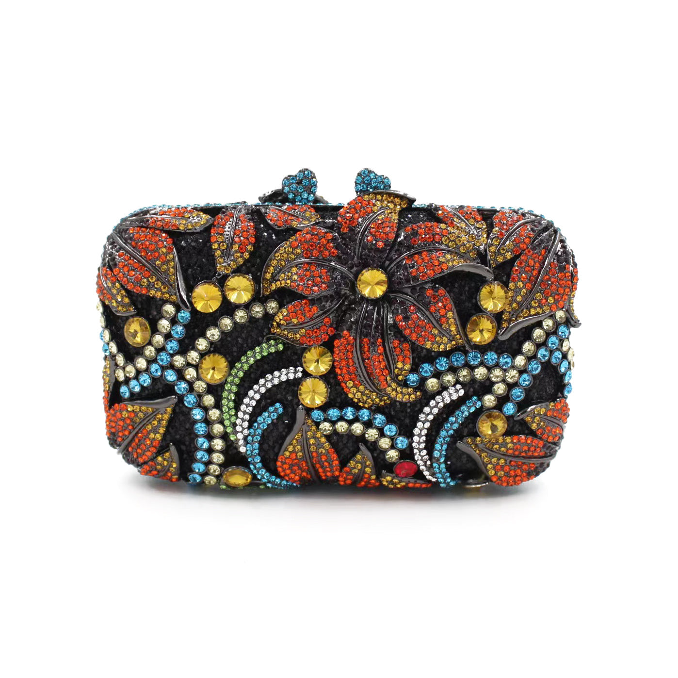 Clutch Purse For Wedding,Gold Rhinestone Clutch,Evening Bag,Rhinestone Clutch Purse,Luxury Rhinestone Clutch Purse,For Wedding