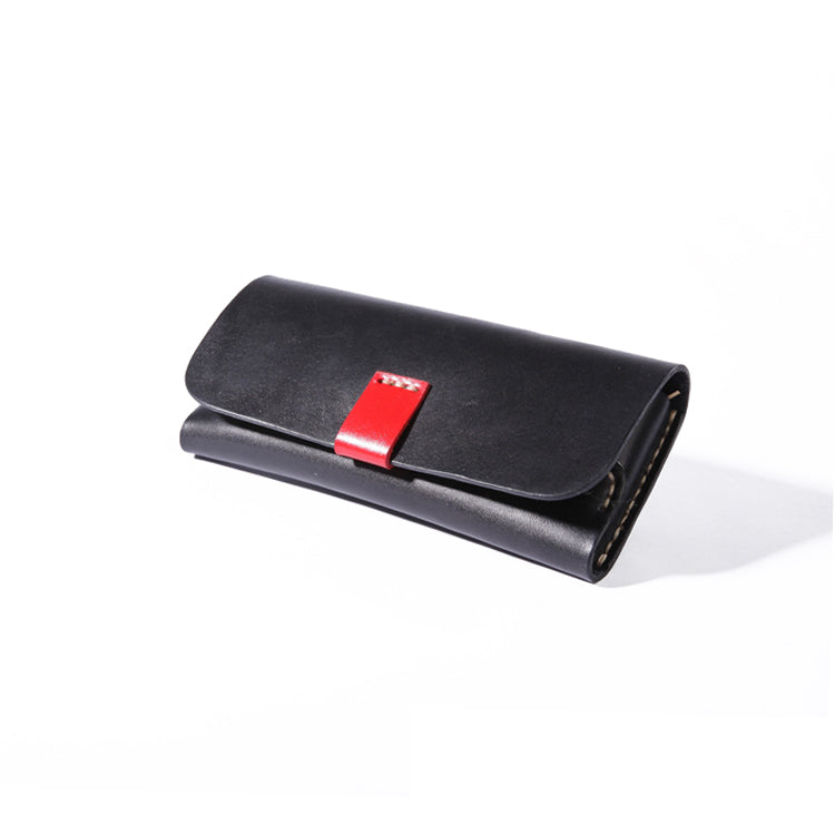 Full Grain Leather Glasses Case - Luxury Eyewear Storage Protector