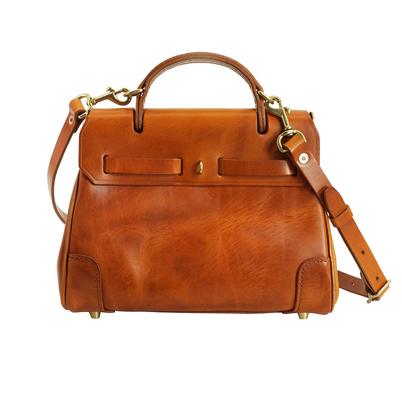 Classic Leather Bag,Leather Crossbody Bag,Italian Leather Bag,10.6in