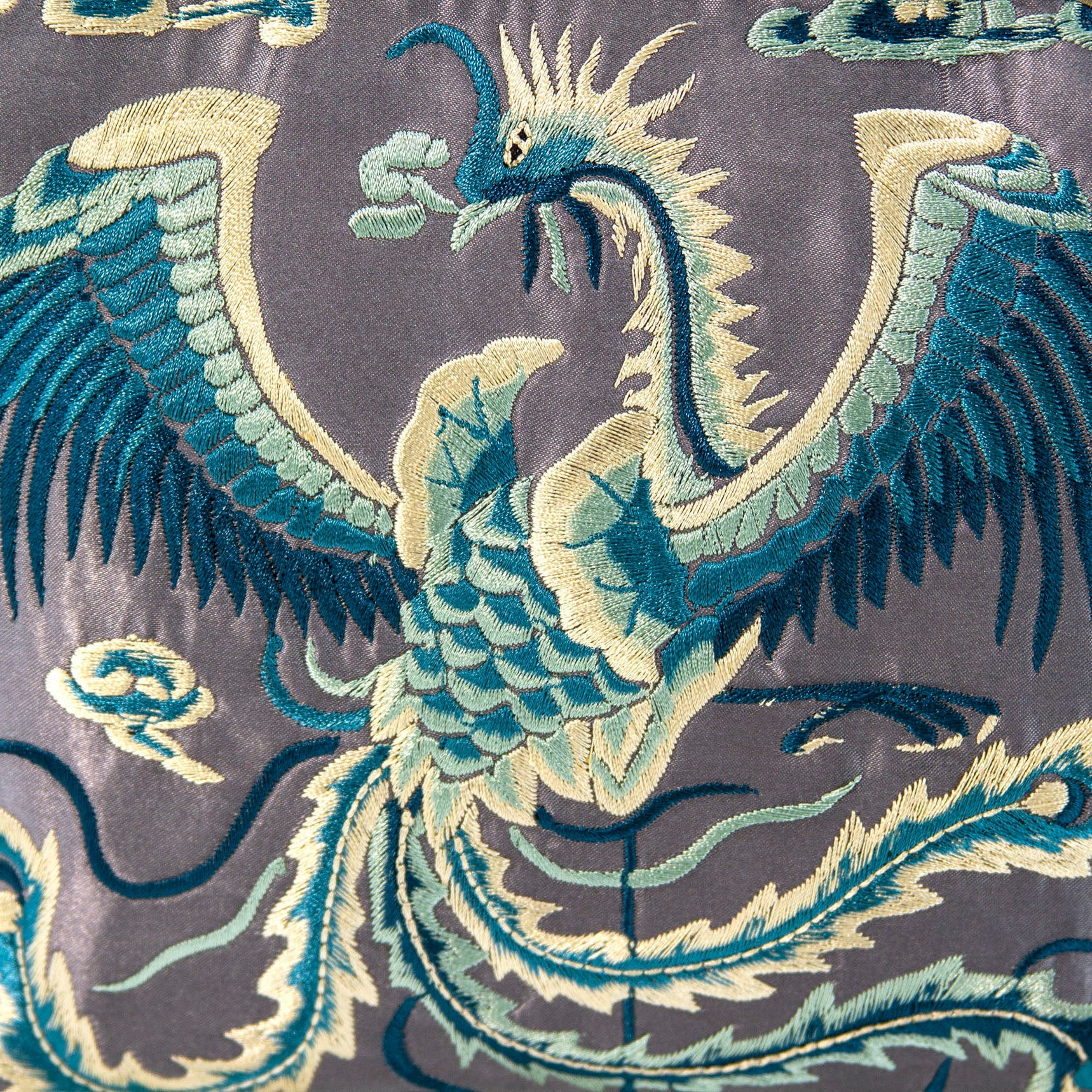 Embroidered Phoenix Evening Bag, Bridal Clutch,Prom Accessories-i7bags