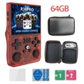 Handheld Game Console R36PRO with 3.5-Inch IPS, 640x480, 64GB or 128GB Options, 4000mAh Battery, Hall Effect