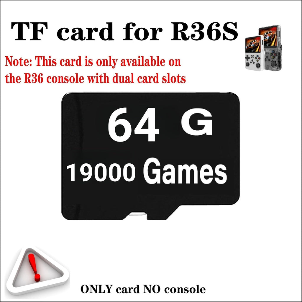 R36S Memory Card TF Card Preloaded Retro Games for an Everyday Personal Care Routine, with the Listed Configuration