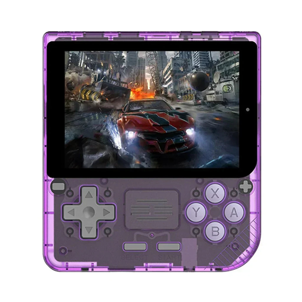 Handheld Game Console Powkiddy V10 with 3.5-Inch IPS full lamination, 480x320, 64GB or 128GB Options, 3000mAh Battery, Linux