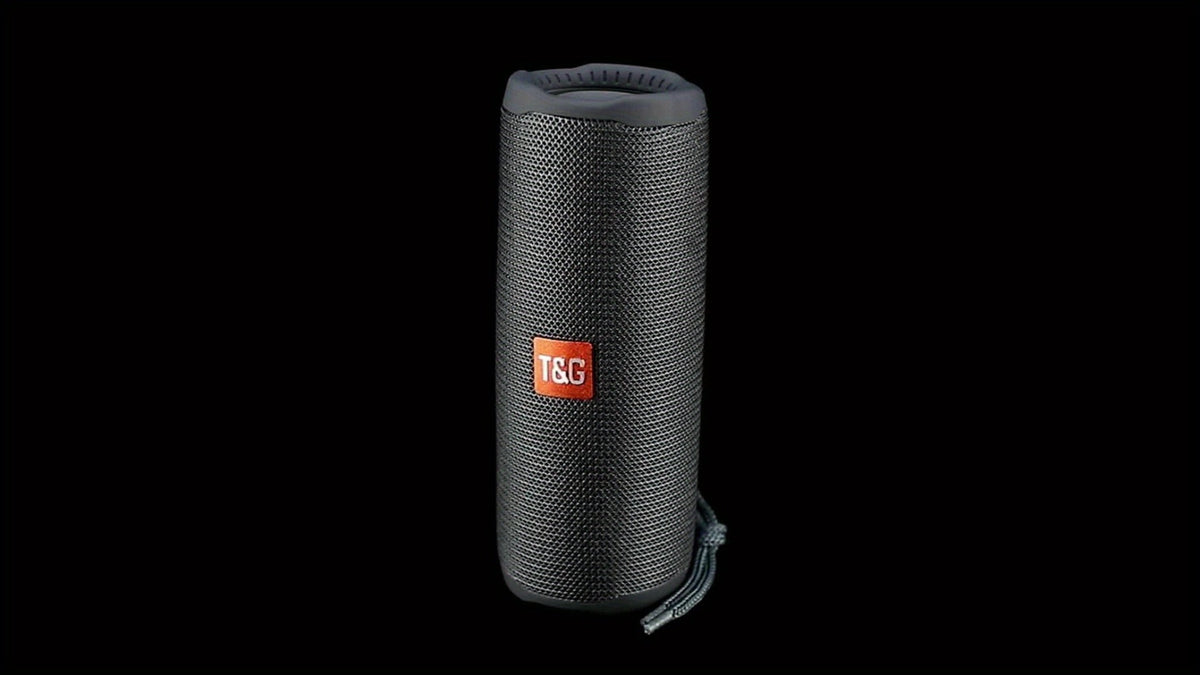 Portable Bluetooth Speaker TG365 with LED, TWS, Mic, FM Radio, TF, USB and AUX in Four Colors