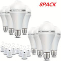 Emergency Light Bulb for Power Outages, Self-Charging Battery Backup LED Bulb 1200mAh 60 Watt Equivalent