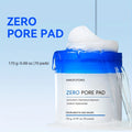 Exfoliating Cleansing Pads with Hyaluronic Acid & Rose Water 70 Count - Dual-Texture Deep for Bath Time, Home Spa and Personal Care