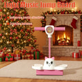 Hop Ball for Kids & Adults Luminous, Thickened Rubber Bouncing Balance Ball, Princess Pink & Panda Black