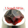 Natural Red Garnet Crystal Rough Stone, Raw Unpolished Mineral Specimen for Home Decor, Crystal Healing