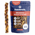 Braided Bully Stick Dog Chews 5 Braids
