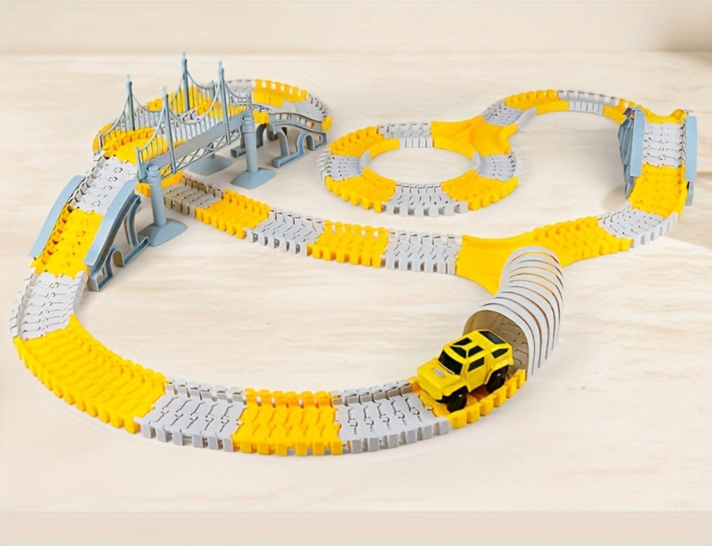 Roller Coaster Track Set 467pcs for Kids Ages 3 4 5 6 7 8 with the Listed Color, Size or Set Options for Everyday Use