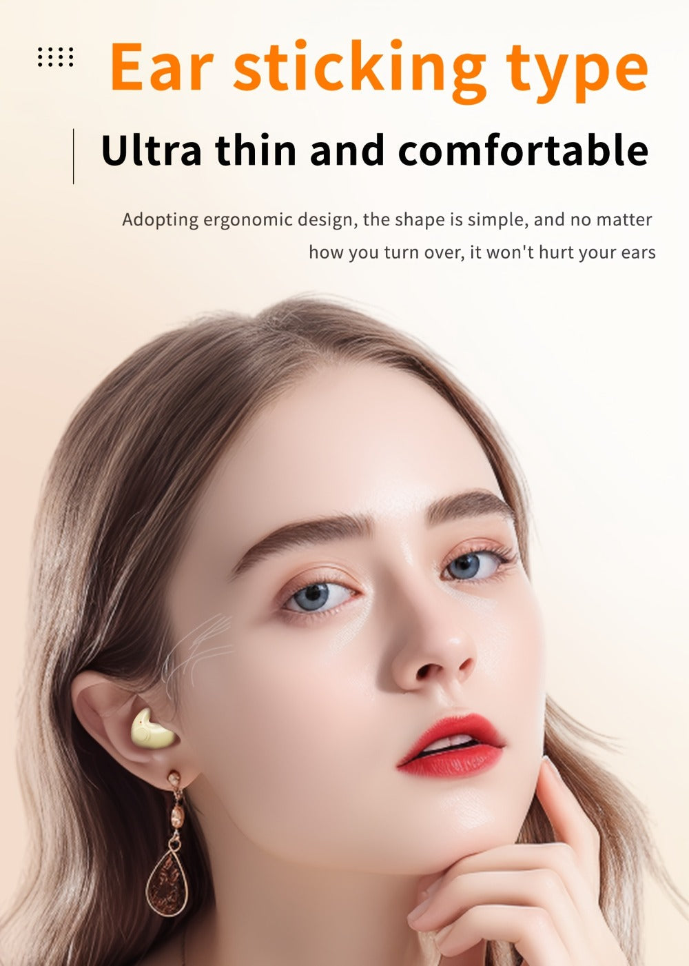 Wireless Earbuds Two-Pair Mini Sleep Set with Digital Display, Type-C Charging and Three Color Options