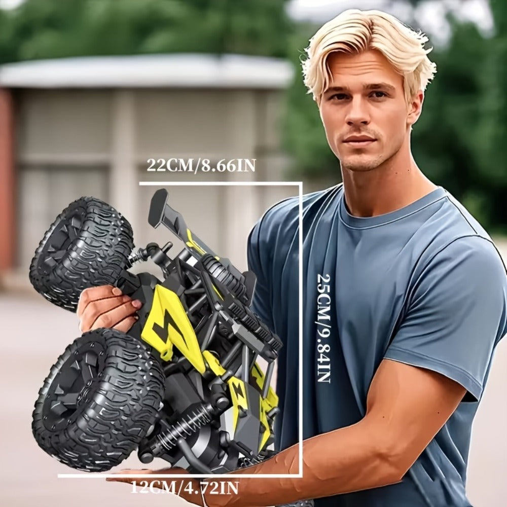 Remote Control Car, CASER Off-Road Truck with 30KM/H Source Speed, 2.4GHz Control, Alloy Construction and Two Colors