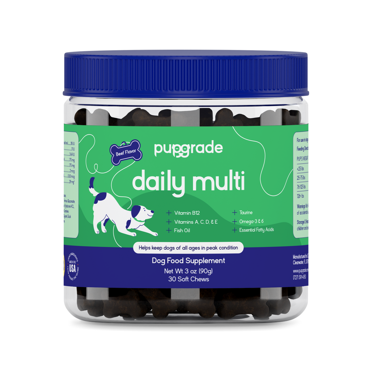Daily Dog Multivitamin Soft Chews 1 Jar