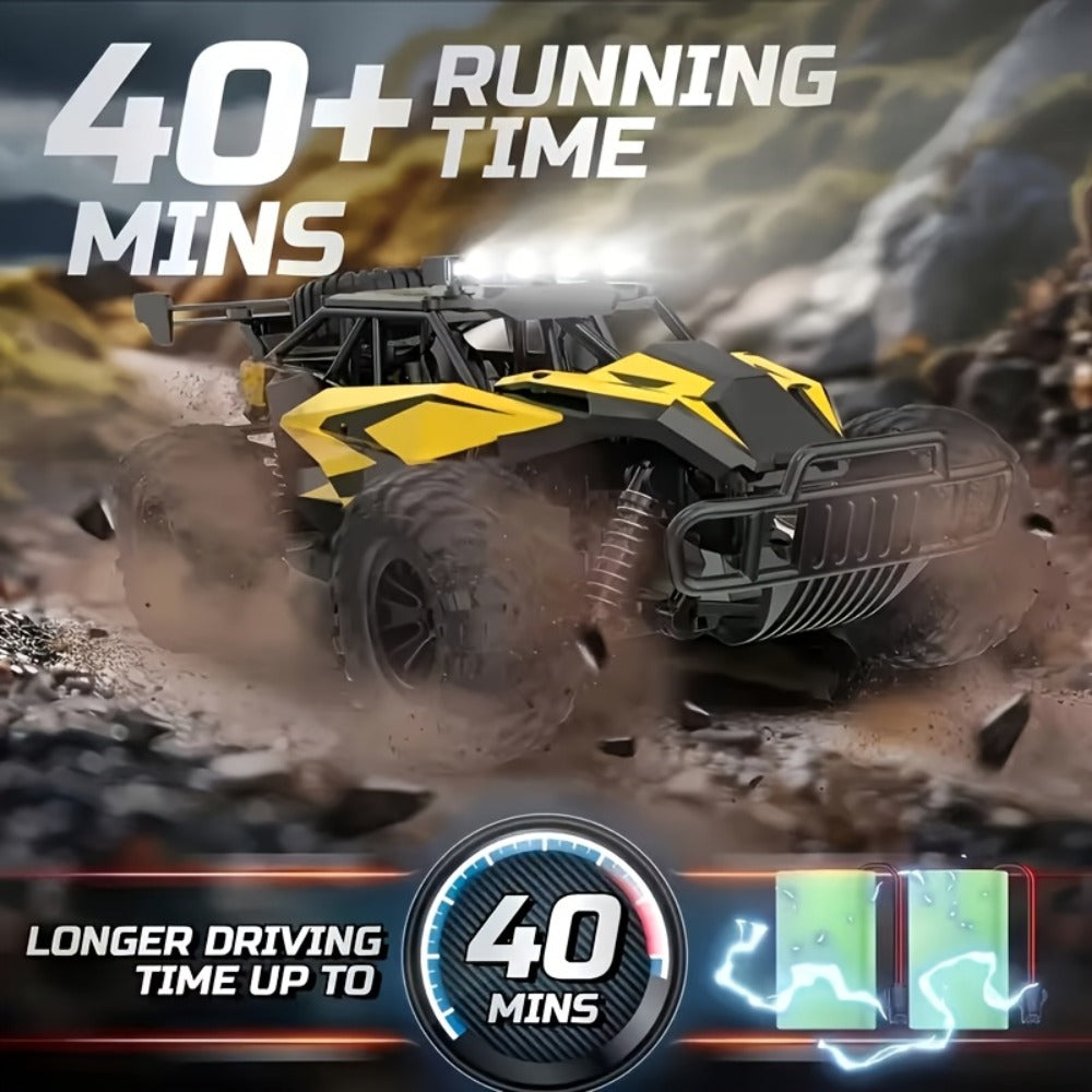 Remote Control Car, CASER Off-Road Truck with 30KM/H Source Speed, 2.4GHz Control, Alloy Construction and Two Colors