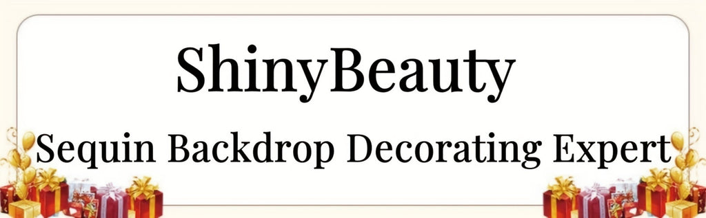 Sequin Backdrop Curtain for Party Wedding – 4x8ft Shimmering Glitter Curtain for Birthday Photo Booth Stage Decoration, Easy Hang