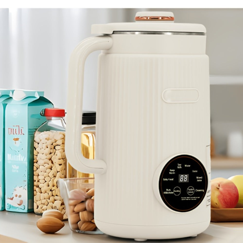 Nut Milk Maker Machine 27oz - Plant-Based Milk Blender One-Touch for Homemade Almond Oat Soy for Entryways, Bedrooms and Living Spaces