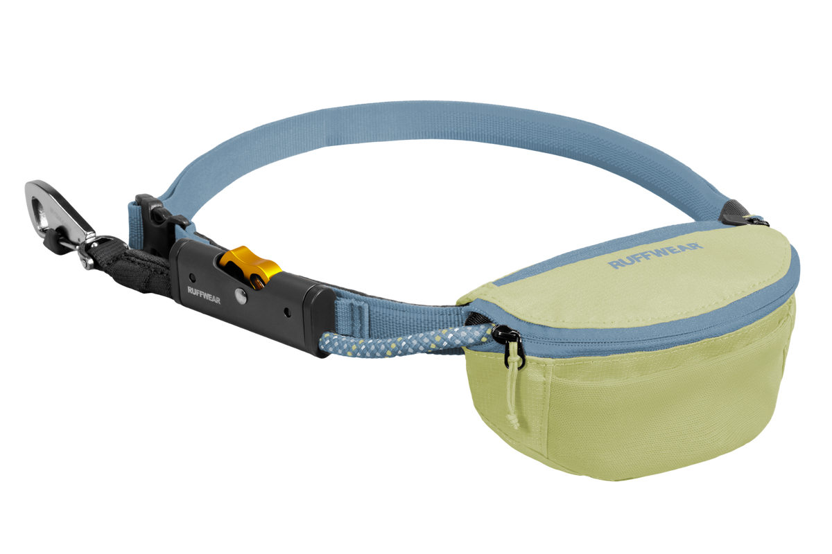 Adjustable Dog Leash and Hitching System Sunny Lime (370)
