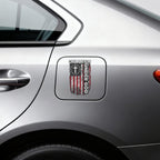 One Nation Under God Cross-and-Flag Decal in a 5.12-Inch Single-Piece Checkout Option for Cars
