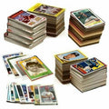 MLB Baseball Cards 600 Pack Lot with Unopened Pack Includes Ruth Ryan Griffey Thomas Bonds Vintage 80s 90s Baseball Card Collection Gift Box