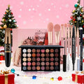 Makeup Kit Full Face All in One Eyeshadow Palette Blush Powder Foundation Mascara Brush Set, for Makeup, Travel and Everyday Vanity Use