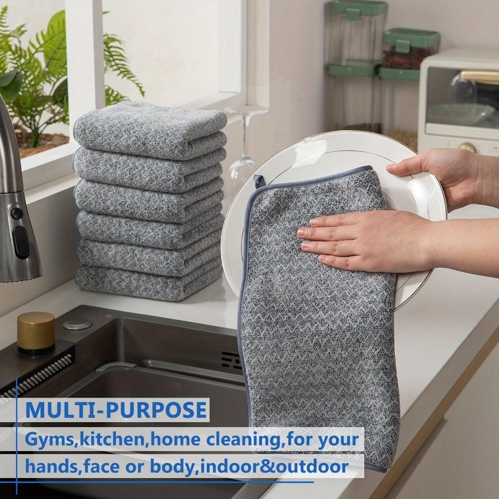 Bath Towel Set 20 Piece 100% Microfiber Absorbent Quick Dry Soft Extra Large Bath Sheets 8 Bath Towels 12 Washcloths Home Bathroom Spa Gift