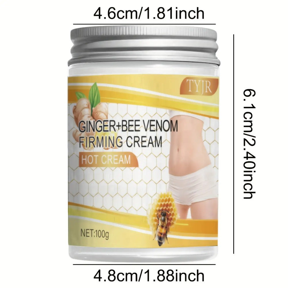 Glycerin Vitamin E Body Firming Cream 2pcs 100g Each Moisturizing Toning Lotion Skin Tightening Elasticity Nourishing Daily Care for Abdomen