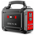 Portable Power Station 296Wh 300W with Eight Outputs, Dual AC Outlets, USB-C and Optional Solar Panel