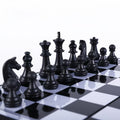Magnetic Chess Set Folding Board Portable Travel Chess Game Mini Checkerboard for Kids Adults Family Gift No Battery Needed