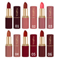 Lipstick Set, VividVeu 6-Piece Cream Bullet Collection with Numbered Rose, Red, Berry and Plum Shades