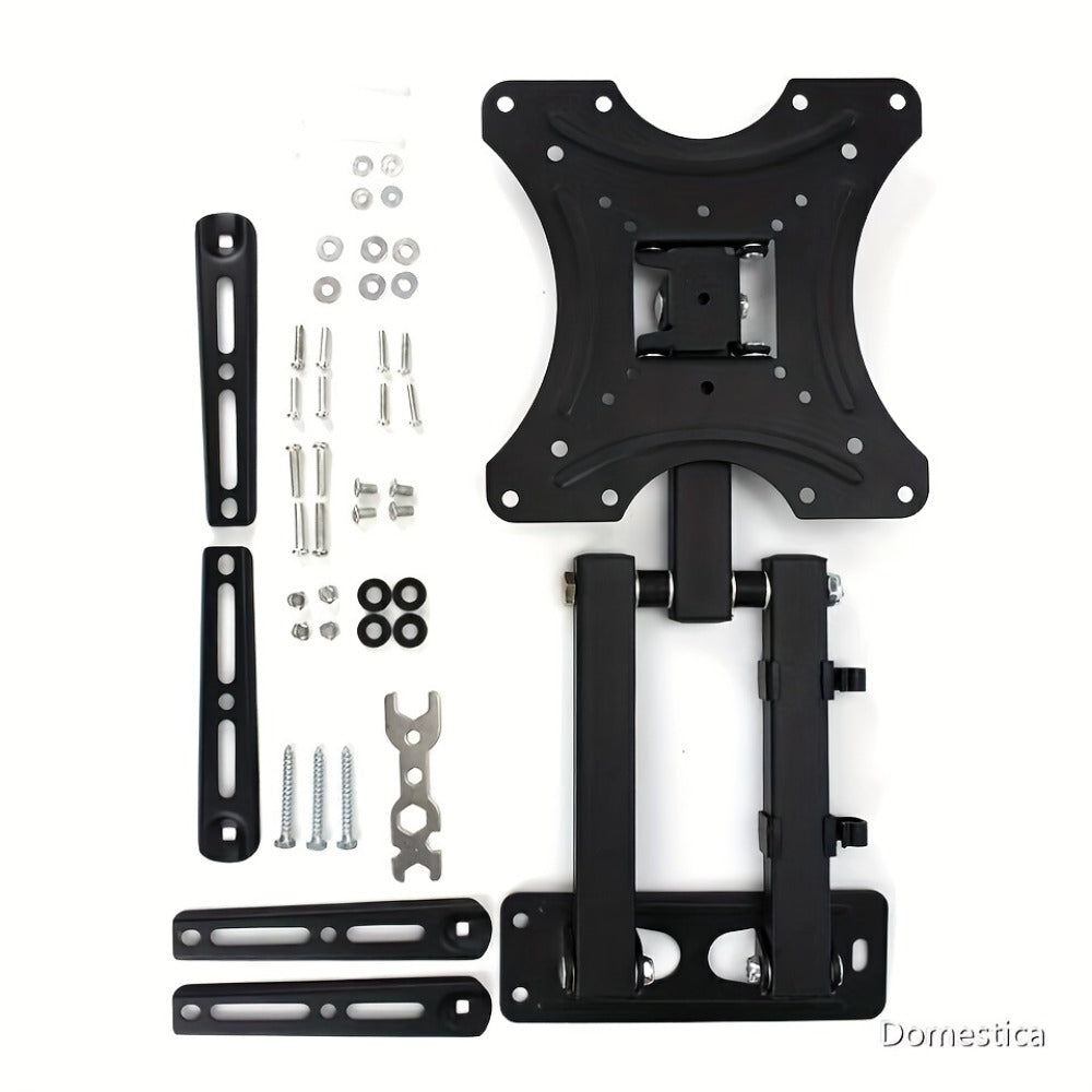 Articulating Full Motion TV Wall Mount 22-55 Inch – Swivel Tilt Extend Bracket for Flat & Curved Screens up to 80 lbs