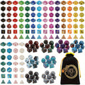 DND Dice Set 182pcs 26 Colors with the Listed Color, Size or Set Options for Everyday Use, with Listed Configuration