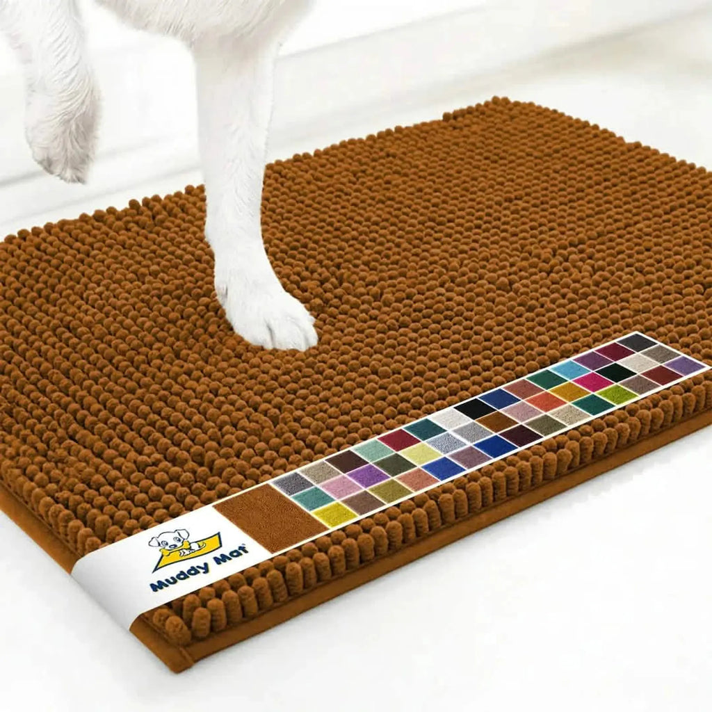 Muddy Mat anti-mud door mat in Amber