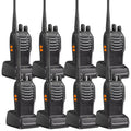 Baofeng UHF Walkie Talkies 16CH 5W, 2/4/6/8/10/12 Pack Two-Way Radios, USB Rechargeable 1500mAh Battery