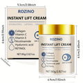 Collagen Niacinamide Face Neck Cream Instant 5-Second Lift Tightening Dark Circles Puffiness ROZINO All Skin Types Sensitive Skin 80g