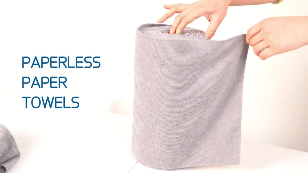 Microfiber Cleaning Cloths 100 Pack Reusable Washable Tear-Away Towel Roll 12x12 – Absorbent Rags & Dishcloths for Kitchen, Bathroom