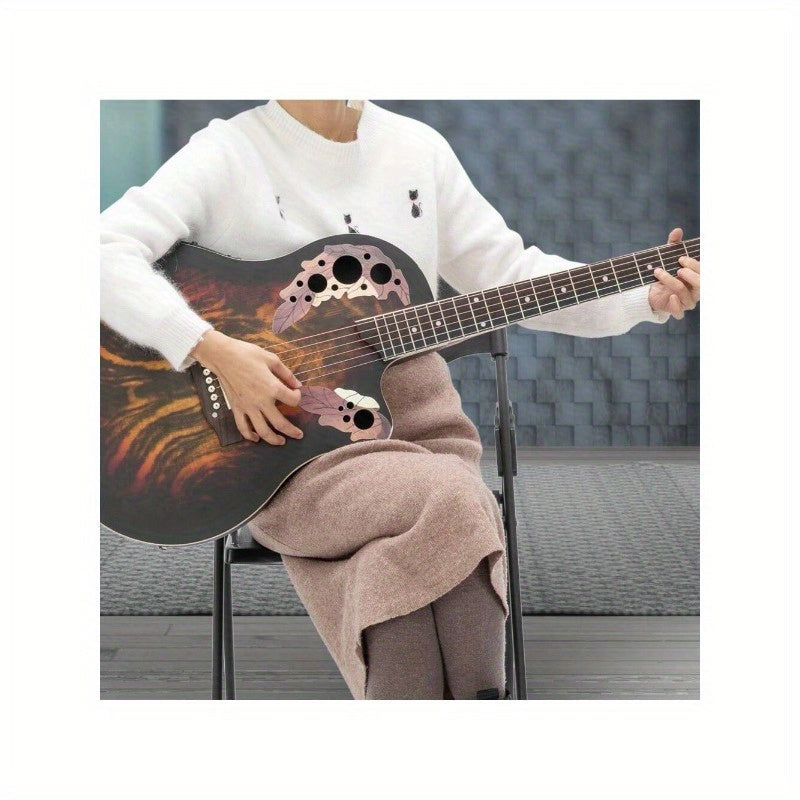 Acoustic Guitar, 41 Inch, Adjustable, Full Size, MOTOOS, Inch, Full-Size for Lessons