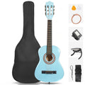 Acoustic Guitar GLARRY 30-Inch Classical Six-String Design with Rosewood Fingerboard and Six Color Options
