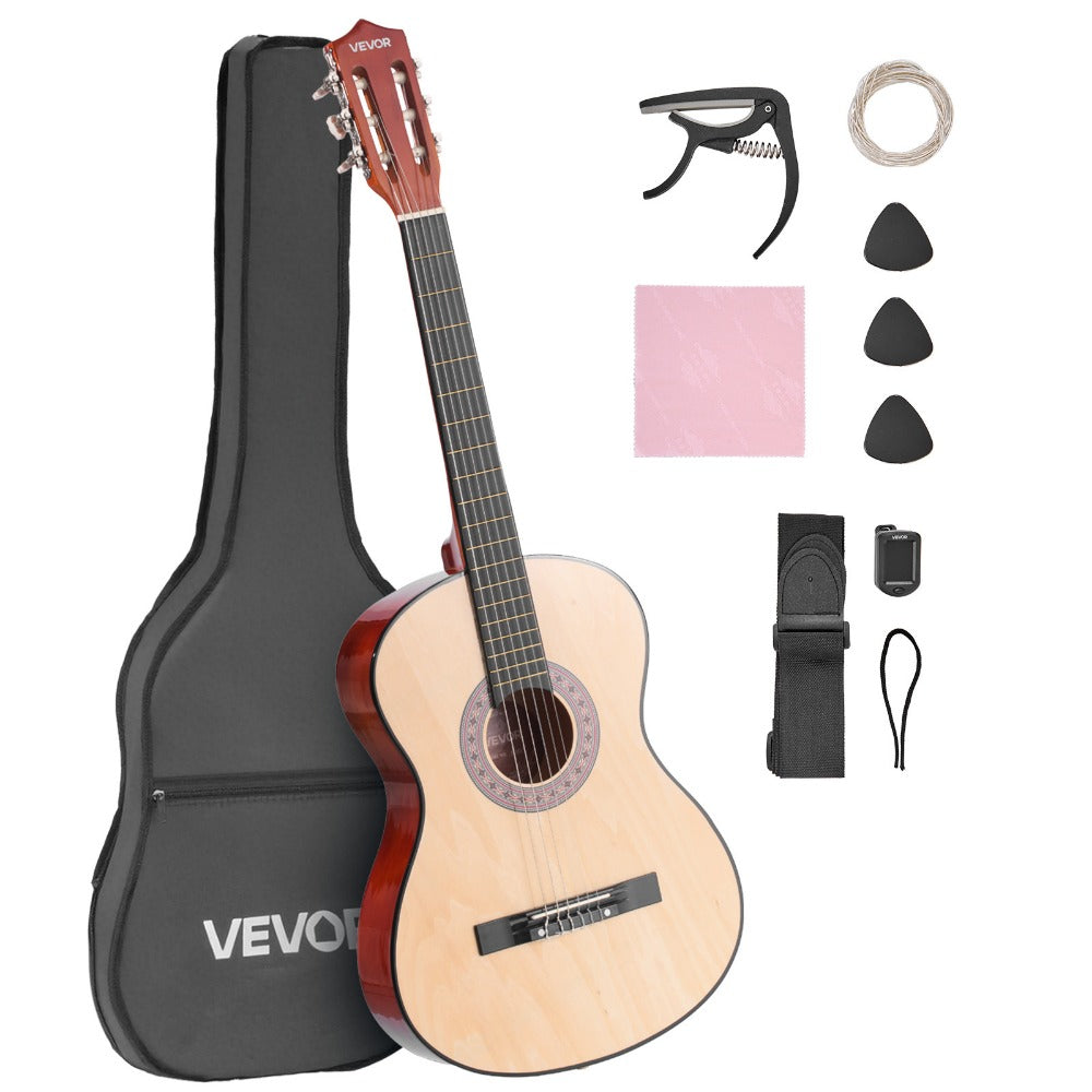 Acoustic Guitar, VEVOR, Classical, Beginner for Lessons and Practice detail image - detail view 3
