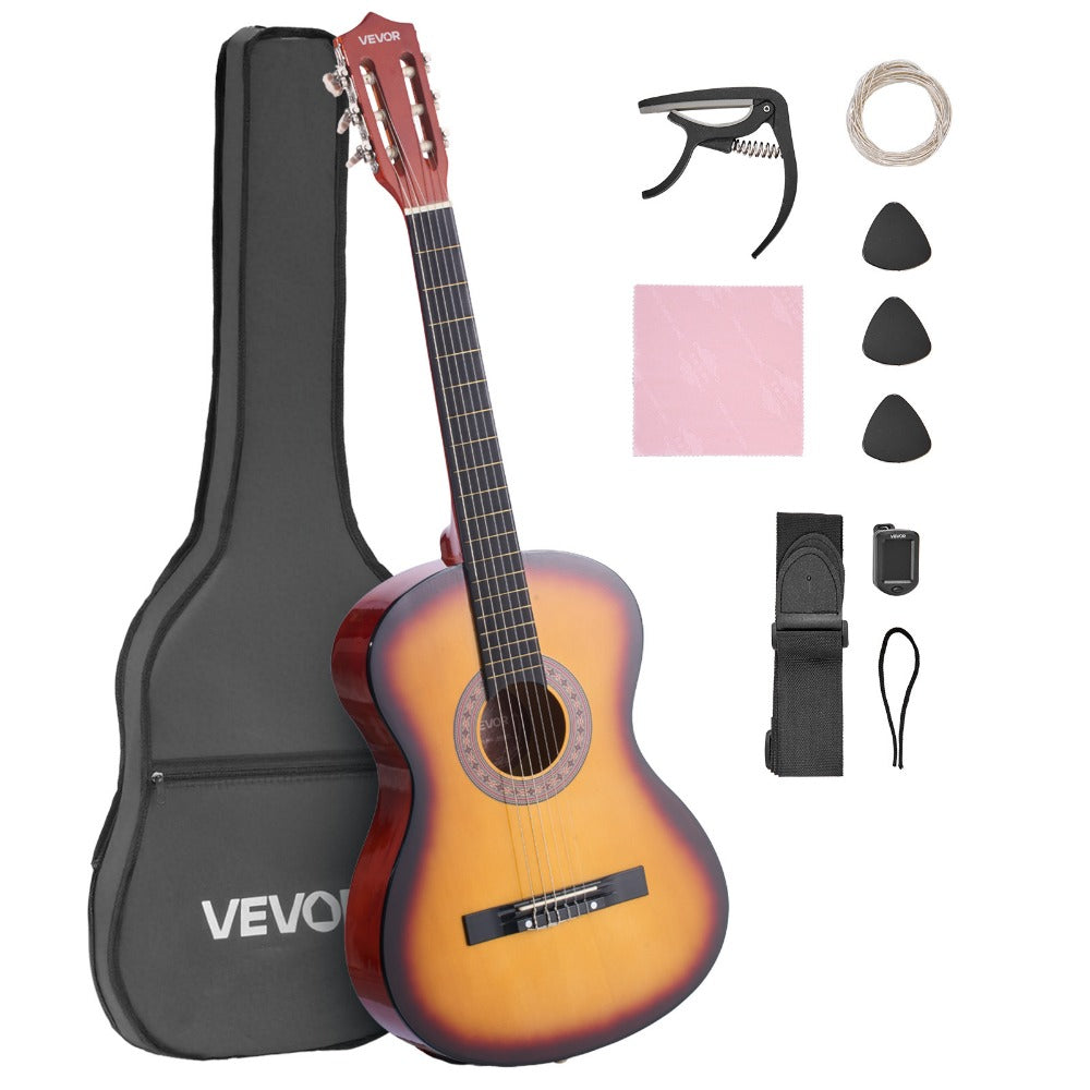 Acoustic Guitar, VEVOR, Classical, Beginner for Lessons and Practice detail image - detail view 7