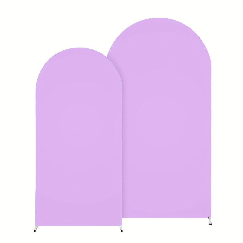 Wedding Arch Cover 2pcs Stretchable Wrinkle-Free Polyester Tight-Fit Arch Banner Covers for an Everyday Personal Care Routine