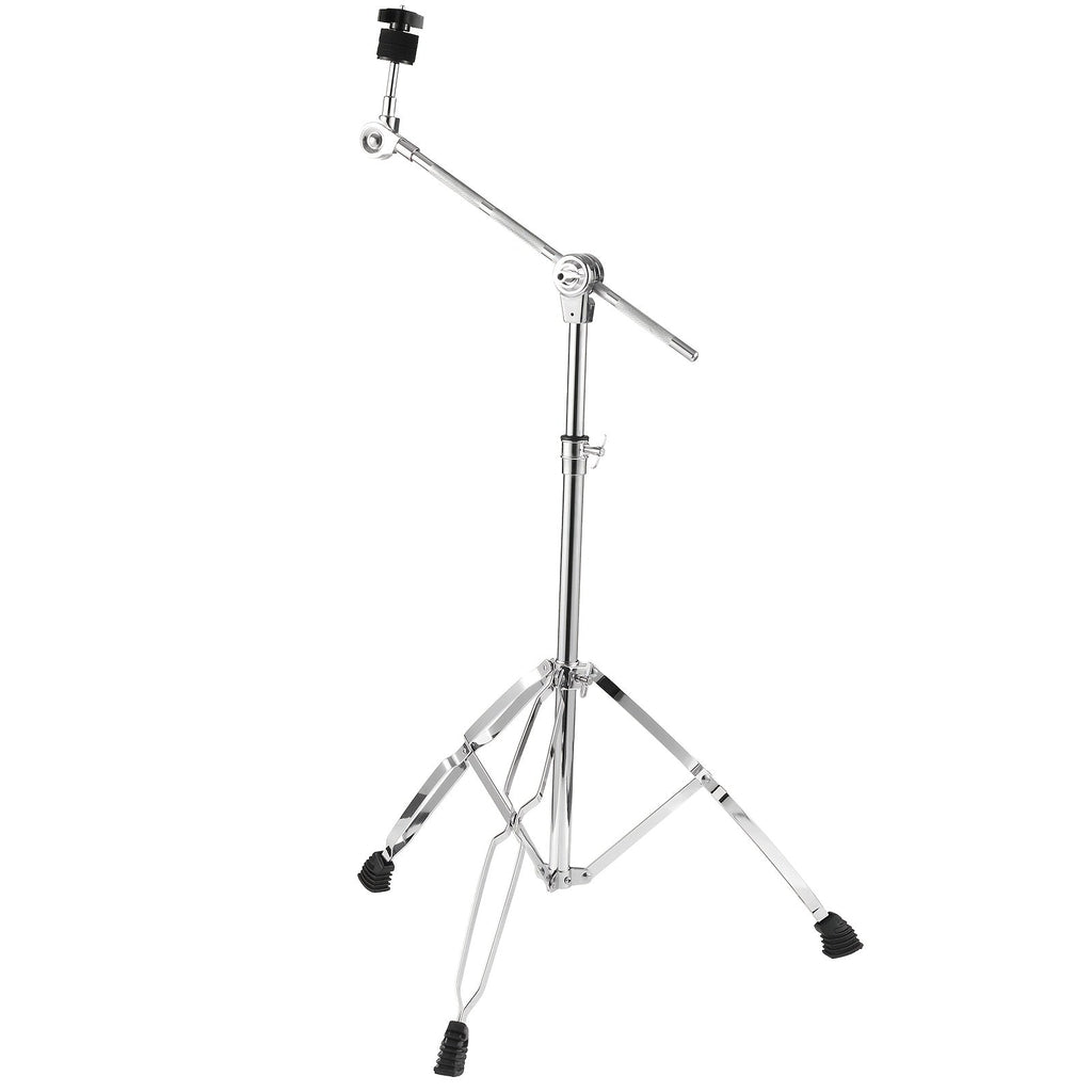 Adjustable Tambourine Stand, Upright and Boom Combo for 14 to 20-Inch Drums