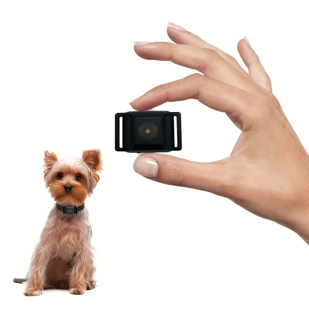 Ultra-Compact Black Bark Collar for Small Dogs with Short Strap and Single One-Size Checkout
