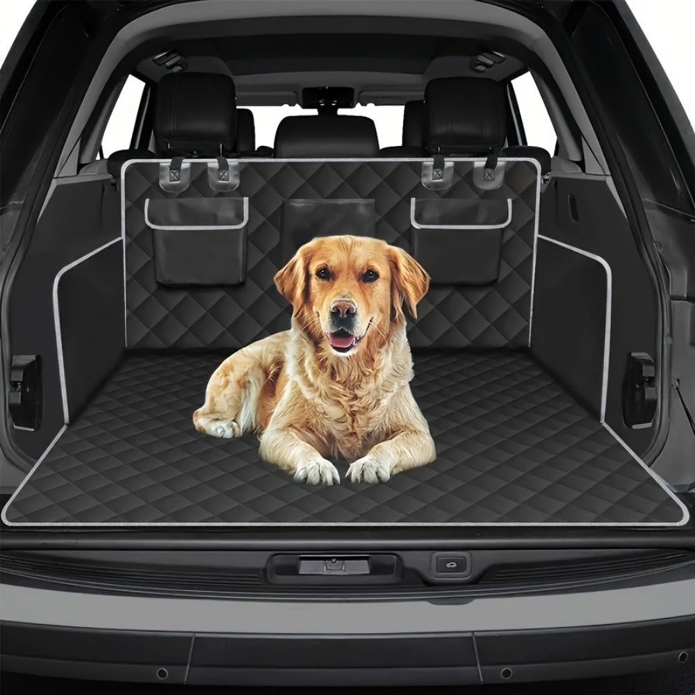 Car Trunk Mat with Storage Bag, Anti-Slip Pet Cargo Pad & Vehicle Trunk Protection Liner, Waterproof Non-Slip Bottom