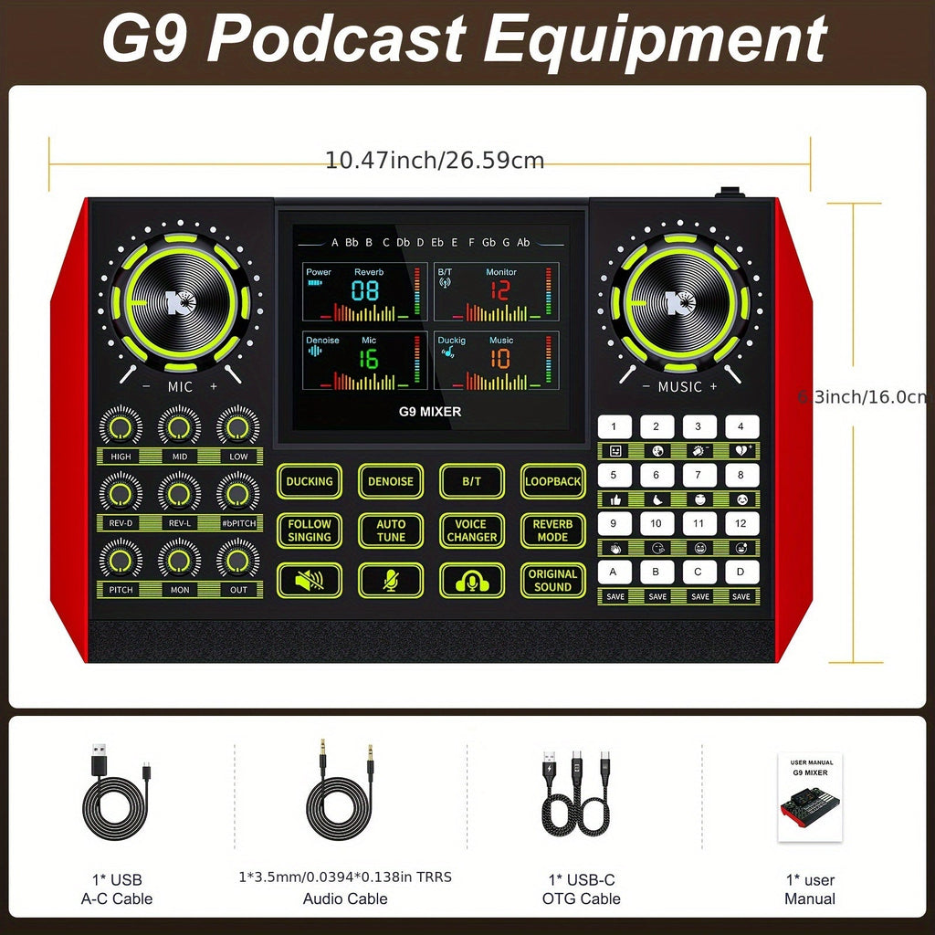 Audio Mixer shown in the Special edition option