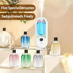 Aromatherapy Oil 4-Bottle Floral Set or Diffuser with 5-Oil Option, 4.06oz Bottles for Home Fragrance
