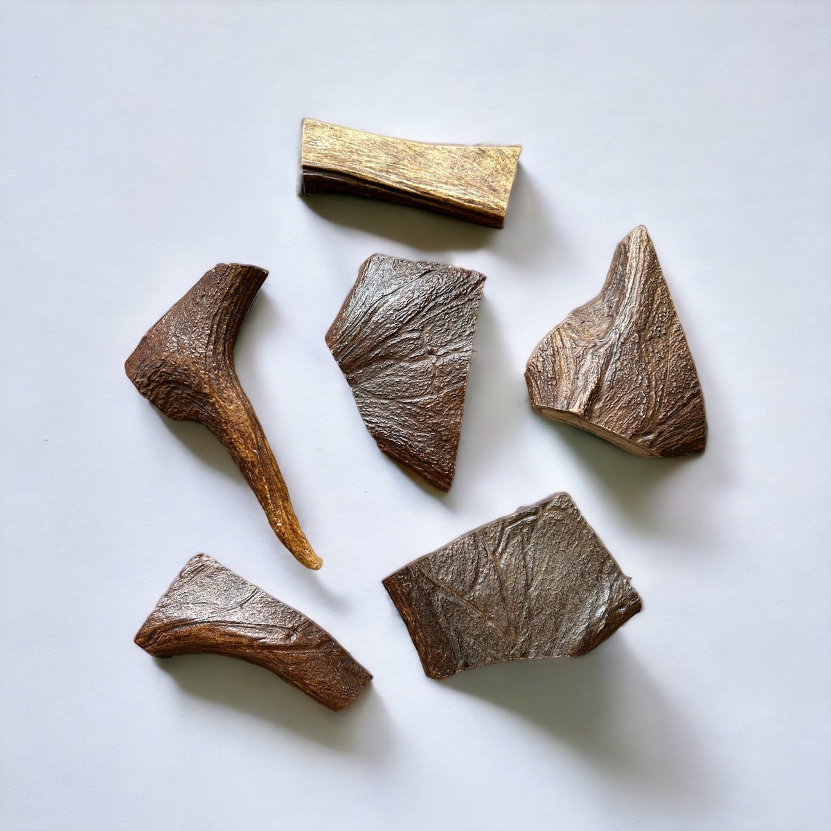 Moose Antler Dog Chew Assortment Medium Aggressive Chewer - 2 Medium Chews Per Pound / Original Fresh Antler