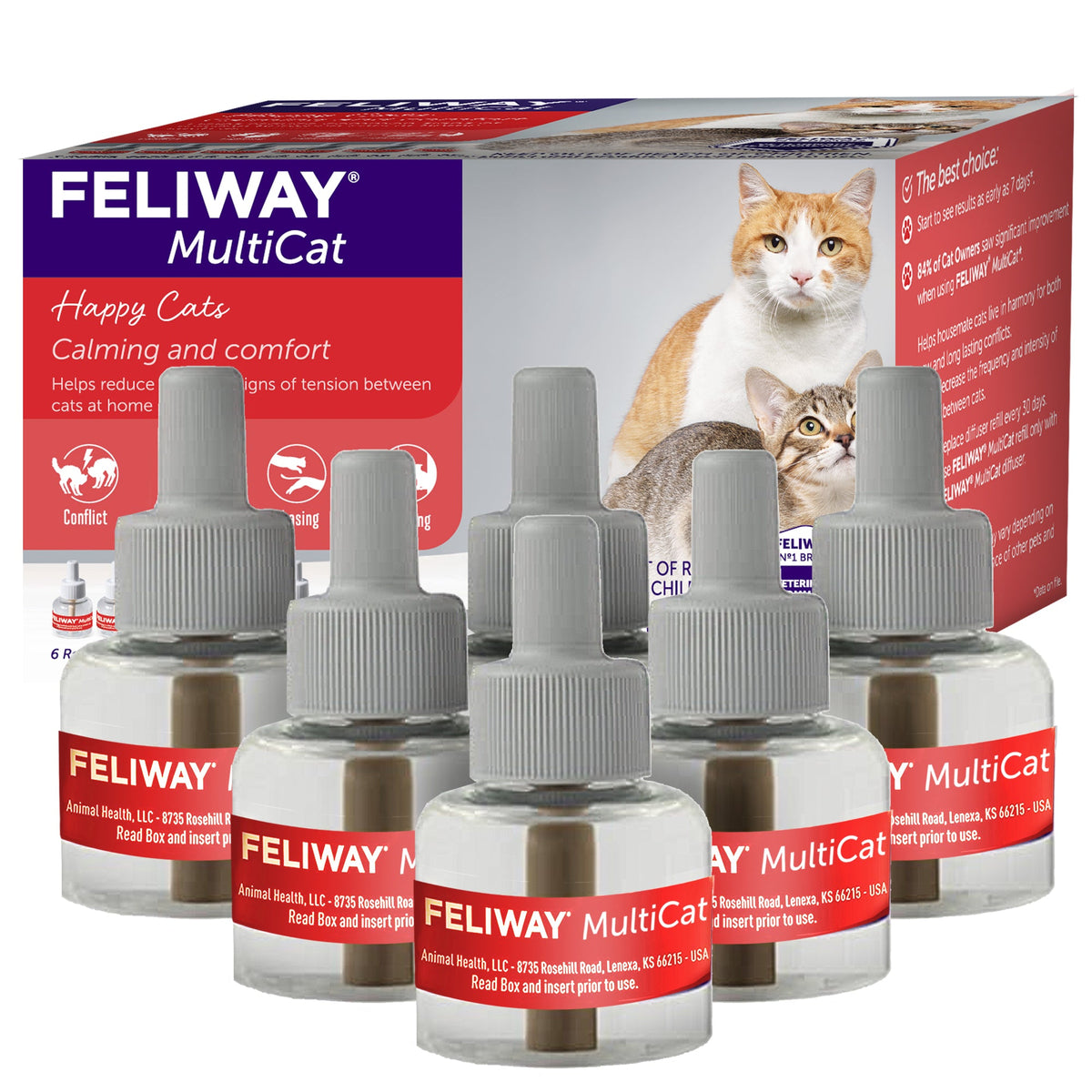 Multi-Cat Calming Diffuser Refill 180 Days